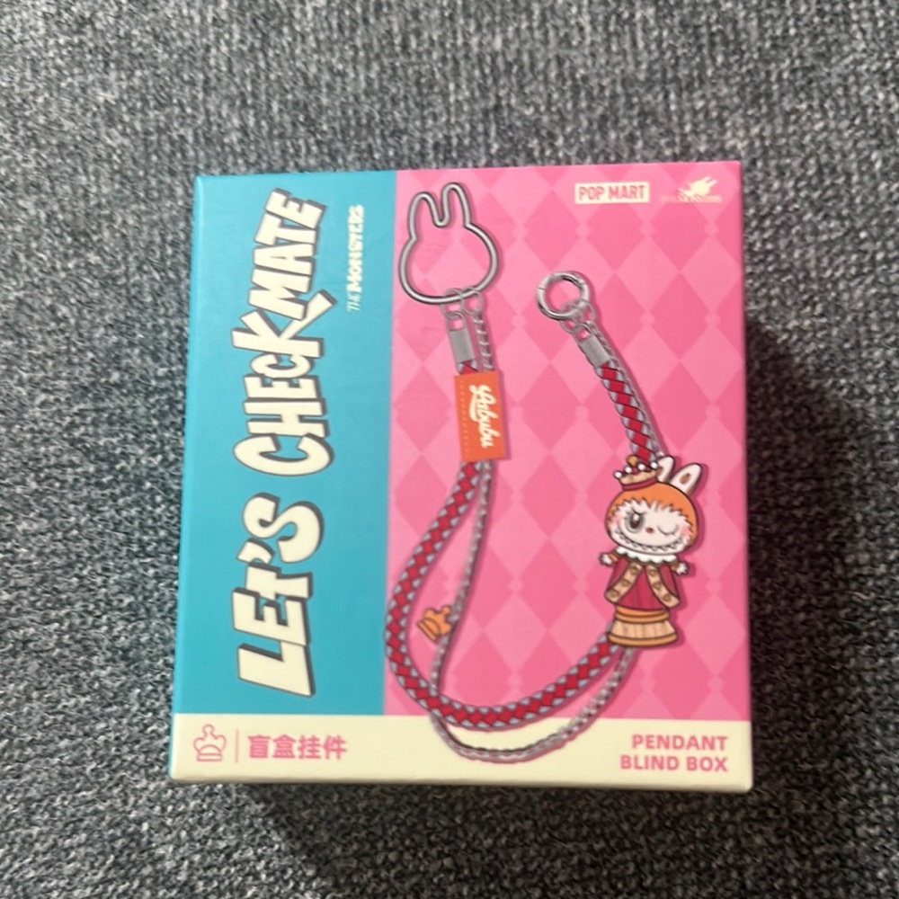 Authentic The monsters Pendant Blind Box - Pink